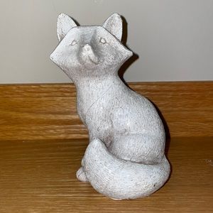 White fox decoration
